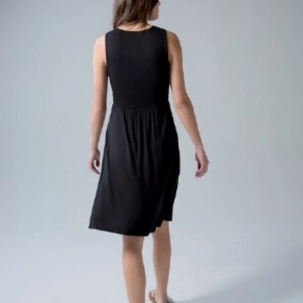 Soma Soft Jersey V-Neck Short Bra Dress Medium - Picture 2 of 11
